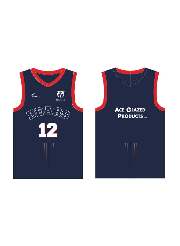 PRFC Bears Basketball style vest